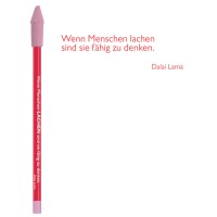 CEDON Bleistift rot - Lachen - Dalai Lama
