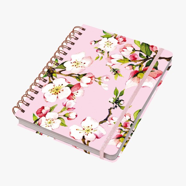 CEDON Ringbuch Hardcover Kirschblüte rosa
