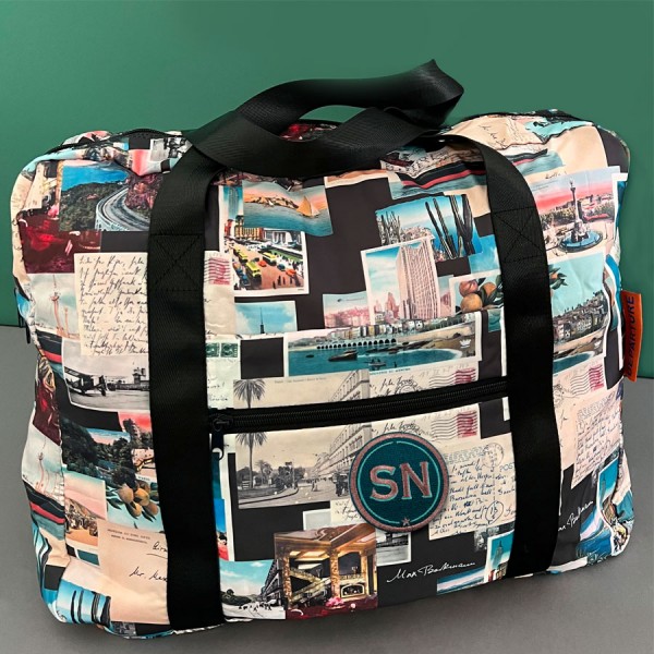 CEDON Travel Bag Beckmann mit Initialen Patch