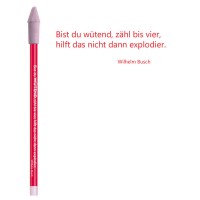 CEDON Bleistift rot - Wilhelm Busch Wütend
